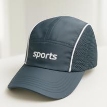 Boné Masculino Feminino Esporte Refletivo Aba Curva Corrida Ciclista - Original