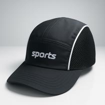 Boné Masculino Feminino Esporte Refletivo Aba Curva Corrida Ciclista Boné Masculino Feminino Esporte Refletivo Aba Curva Corrida Ciclista