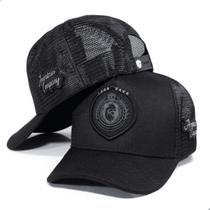 Boné Masculino Feminino Preto Country Trucker Telinha Linha Agro Lançamento Boné Masculino Feminino Preto Country Trucker Telinha Linha Agro Lançamento