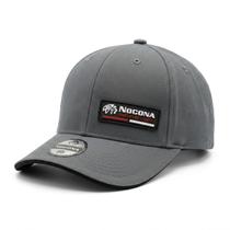 Boné Masculino Nocona Chile Aba Curva Indio Country Cinza