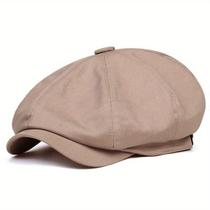 Boné Masculino Retrô Gatsby - Chapéu de Sarja de Algodão com 8 Painéis Boné Masculino Retrô Gatsby - Chapéu de Sarja de Algodão com 8 Painéis