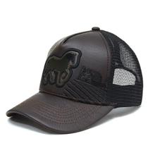 Boné Masculino Trucker Telinha Atrevidu's Country Fazenda em Couro Alto Relevo Boné Masculino Trucker Telinha Atrevidu's Country Fazenda em Couro Alto Relevo
