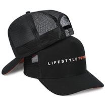 Boné Masculino Trucker Urbano Aba Curvada Ajustável Young