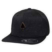 Boné MCD Aba Reta Fitão Strapback Especial Flexfit Preto