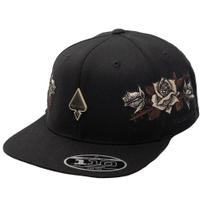 Boné MCD Aba Reta Roses Fitão 1.10 Flexfit Preto Boné MCD Aba Reta Roses Fitão 1.10 Flexfit Preto