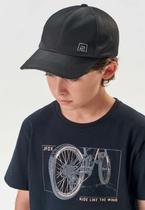 Boné Menino Preto Johnny Fox