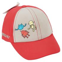 Boné Menino Vermelho / Robô 1 a 2 anos - Pimpolho