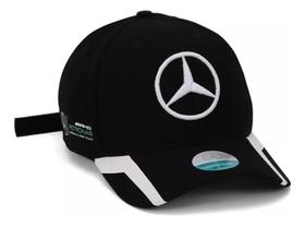 Bone Mercedes Benz Amg Petronas Strapback Fórmula 1 Premium