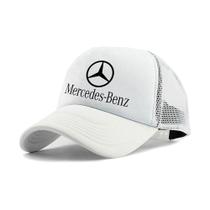 Boné Mercedes Benz Trucker Aba Curva Snapback