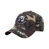 Boné Militar Bordado Preto Eagle Swat - Snapback Tático Masculino e Feminino