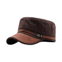 Boné Militar de Algodão Ajustável Unissex - Estilo Militar e Pesca Boné Militar de Algodão Ajustável Unissex - Estilo Militar e Pesca