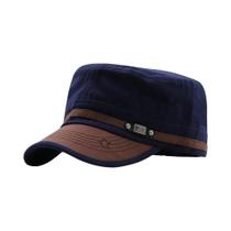 Boné Militar de Algodão Ajustável Unissex - Estilo Militar e Pesca Boné Militar de Algodão Ajustável Unissex - Estilo Militar e Pesca