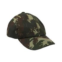 Boné Militar Infantil Rip Stop Liso Camuflado