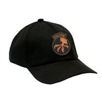 Boné Militar Rip Stop com Patch Aplicado Airborne Preto