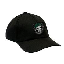 Boné Militar Rip Stop com Patch Aplicado De Opressor Liber - Preta