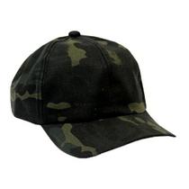 Boné Militar Rip Stop Liso Camuflado Woodland Black
