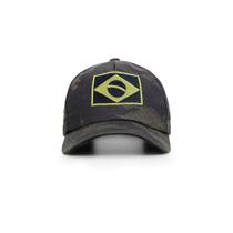 Boné Militar Tatico Camuflado Patriota com Bordado Brasil