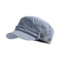 Boné Militar Unissex Ajustável De Cor Sólida, Estilo Retro, Chapéu De Cadete Para Homens E Mulheres