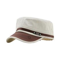 Boné Militar Vintage Para Homens E Mulheres, Chapéu De Algodão Lavado Com Topo Plano Para Verão E