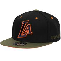 Boné Mitchell & Ness NBA Fitted HWC Los Angeles Lakers Preto