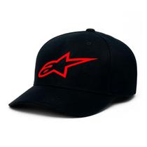 Boné Moto Casual Alpinestars Ageless Snapback Preto Boné Moto Casual Alpinestars Ageless Snapback Preto