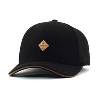 Boné Must Preto Anth Co. Aba Curva Fechado Elástico Unissex Boné Must Preto Anth Co. Aba Curva Fechado Elástico Unissex