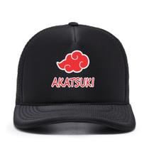 Boné Naruto Nuvem Akatsuki Anime Mangá Novidade Top Exclusivo - Milene Store