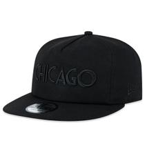 Boné NBA Chicago Bulls New Era The Golfer Back To Black Masculino