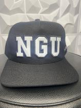 Boné Never Give up - Preto NGU ( em prata ) Boné Never Give up - Preto NGU ( em prata )