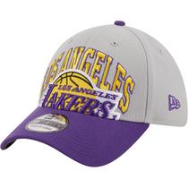 Bone New Era 39THIRTY Stretch Fit Los Angeles Lakers NBA Tip-Off 2023