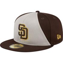 Bone New Era 59FIFTY Fitted Batting Practice 2025 MLB San Diego Padres