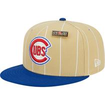 Bone New Era 59FIFTY Fitted Chicago Cubs Pinstripe Aba Reta