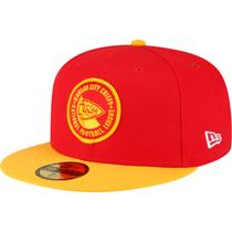 Bone New Era 59FIFTY Fitted Kansas City Chiefs Sideline 2023 Team Patch