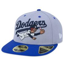 Bone New Era 59FIFTY Fitted Low Profile MLB Los Angeles Dodgers All Building