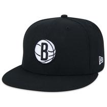 Bone New Era 59FIFTY Fitted NBA Brooklyn Nets Core