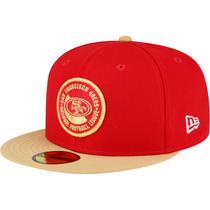 Bone New Era 59FIFTY Fitted San Francisco 49ers Sideline 2023 Team Patch