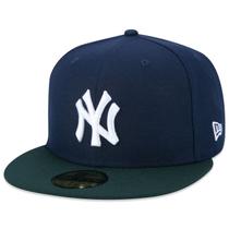 Bone New Era 59FIFTY MLB New York Yankees Back To School Fitted Aba Reta Aba Reta Fitted Azul