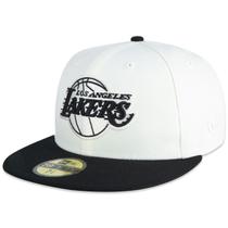 Bone New Era 59FIFTY NBA Los Angeles Lakers Core