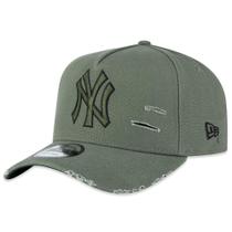 Boné New Era 940 A-Frame New York Yankees MLB Rasgado Verde