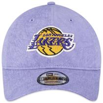 Boné New Era 940 Nba Los Angeles Lakers Cinza Claro