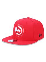 Boné New Era 9FIFTY Orig.Fit NBA Atlanta Hawks Team Color Aba Reta