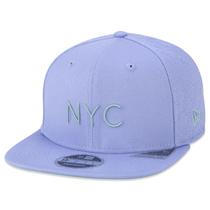 Bone New Era 9FIFTY Original Fit Snapback Aba Reta New York City NYC Sweet Winter Aba Reta Snapback Roxo