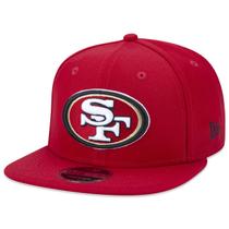 Bone New Era 9FIFTY Original Fit Snapback NFL San Francisco 49Ers Aba Reta Vermelho Aba Reta Snapback Vermelho