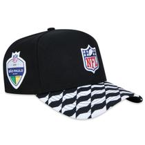 Bone New Era 9FORTY A-Frame Calcada NFL 2024 Sao Paulo Game