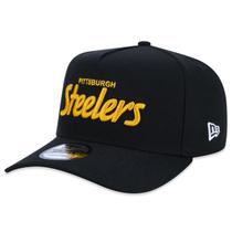 Bone New Era 9FORTY A-Frame Pittsburgh Steelers Core NFL