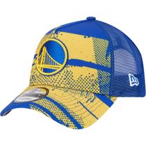 Bone New Era 9FORTY A-Frame Trucker Golden State Warriors NBA Tip-Off 2024