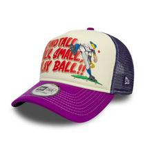 Bone New Era 9FORTY A-Frame Trucker Stand Tall Talk Small Play Ball