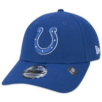 Bone New Era 9FORTY Snapback NFL Indianapolis Colts Aba Curva Azul Aba Curva Snapback Azul