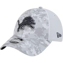 Bone New Era 9FORTY Stretch Snap Detroit Lions NFL Salute To Service 2024-25