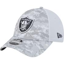 Bone New Era 9FORTY Stretch Snap Las Vegas Raiders NFL Salute To Service 2024-25